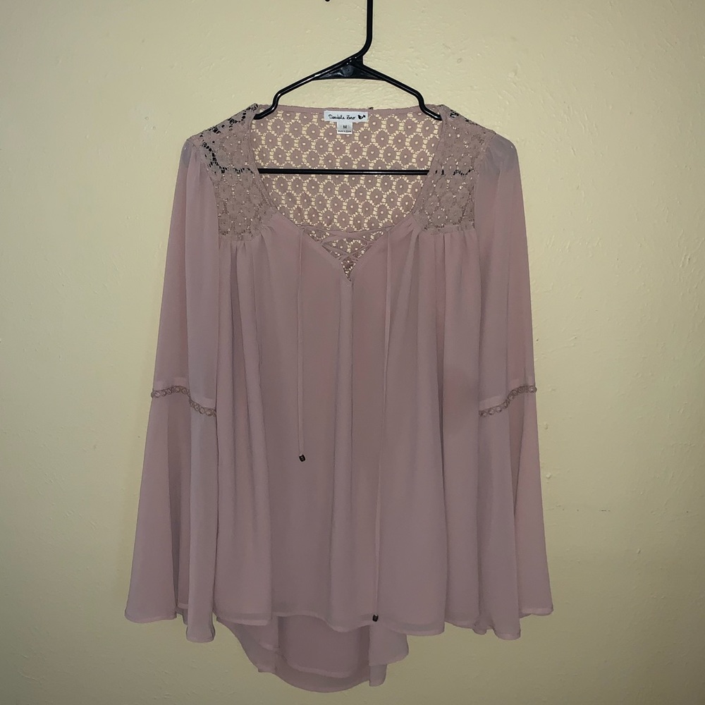 Beautiful Backless Cream Blouse